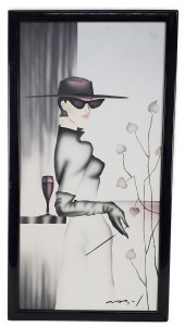 PATRICK NAGEL (AMERICAN, 1945-