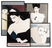 PATRICK NAGEL: FOUR POSTERSPat