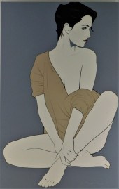 PATRICK NAGEL POP ART DECO SEA