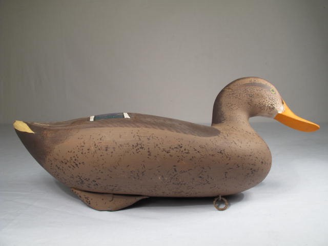 Patrick Vincenti carved duck decoy.