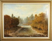 PATRICK WOODMAN OIL ON CANVASP