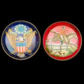 Patriotic Bridle Buttons A gro
