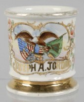 Patriotic Shaving Mug. <br />