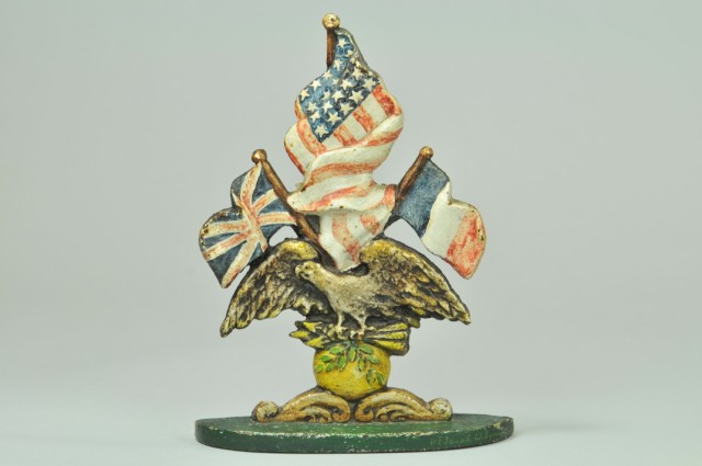 PATRIOTIC THEME DOORSTOP BOOK