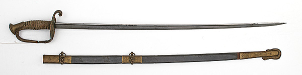 Pattern 1872 Naval Sword Named to
