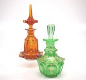 PATTERN-MOLDED COLOGNE BOTTLES