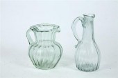 PATTERN MOLDED GLASS CREAMER A