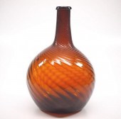 PATTERN-MOLDED GLOBULAR BOTTLE