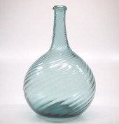 PATTERN-MOLDED GLOBULAR BOTTLE