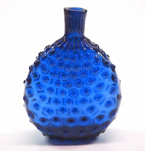PATTERN-MOLDED SPIRITS FLASKA
