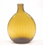 PATTERN-MOLDED SPIRITS FLASKAn