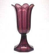 PATTERN-MOLDED TULIP VASEA mid