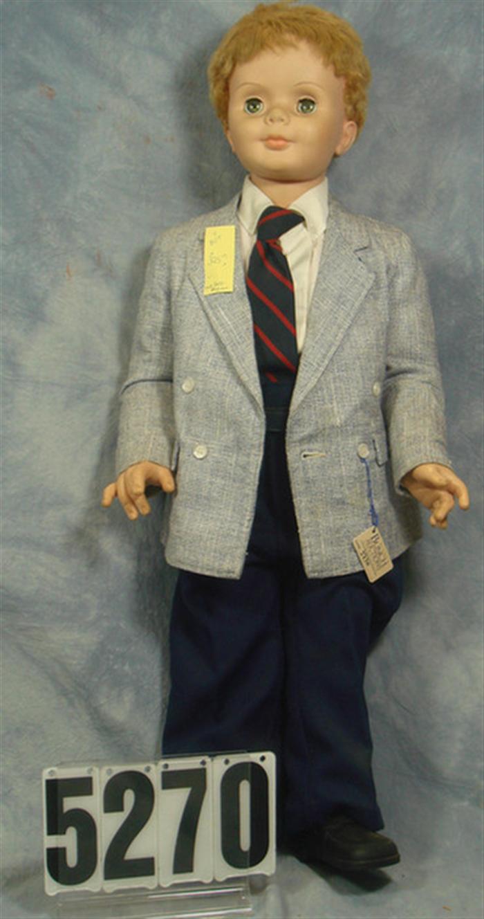 Patti PlayPal boy doll, unmarked,