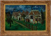PAUL AIZPIRI, "LE VILLAGE" OIL