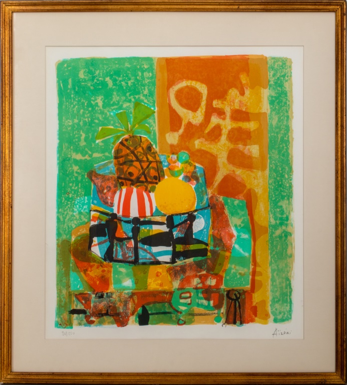 PAUL AIZPIRI STILL LIFE WITH