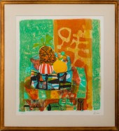 PAUL AIZPIRI STILL LIFE WITH P
