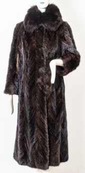 PAUL ANTON FURS MINK HERRINGBO