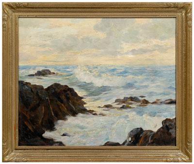 Paul Archibald Caron painting