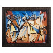 PAUL AWASSUME. WOMEN WITH BASK