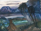 PAUL B. TRAVIS WATERCOLORPaul