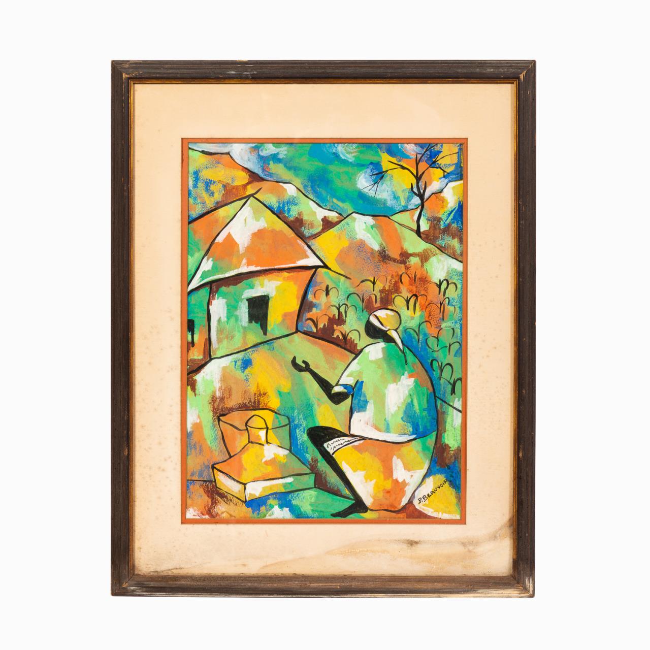 PAUL BEAUVOIR "UNTITLED' OIL ON