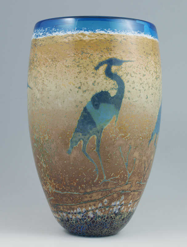 PAUL BENDZUNAS STUDIO HAND BLOWN