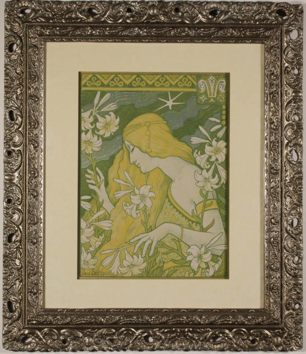 PAUL BERTHON LITHOGRAPHPAUL BERTHON