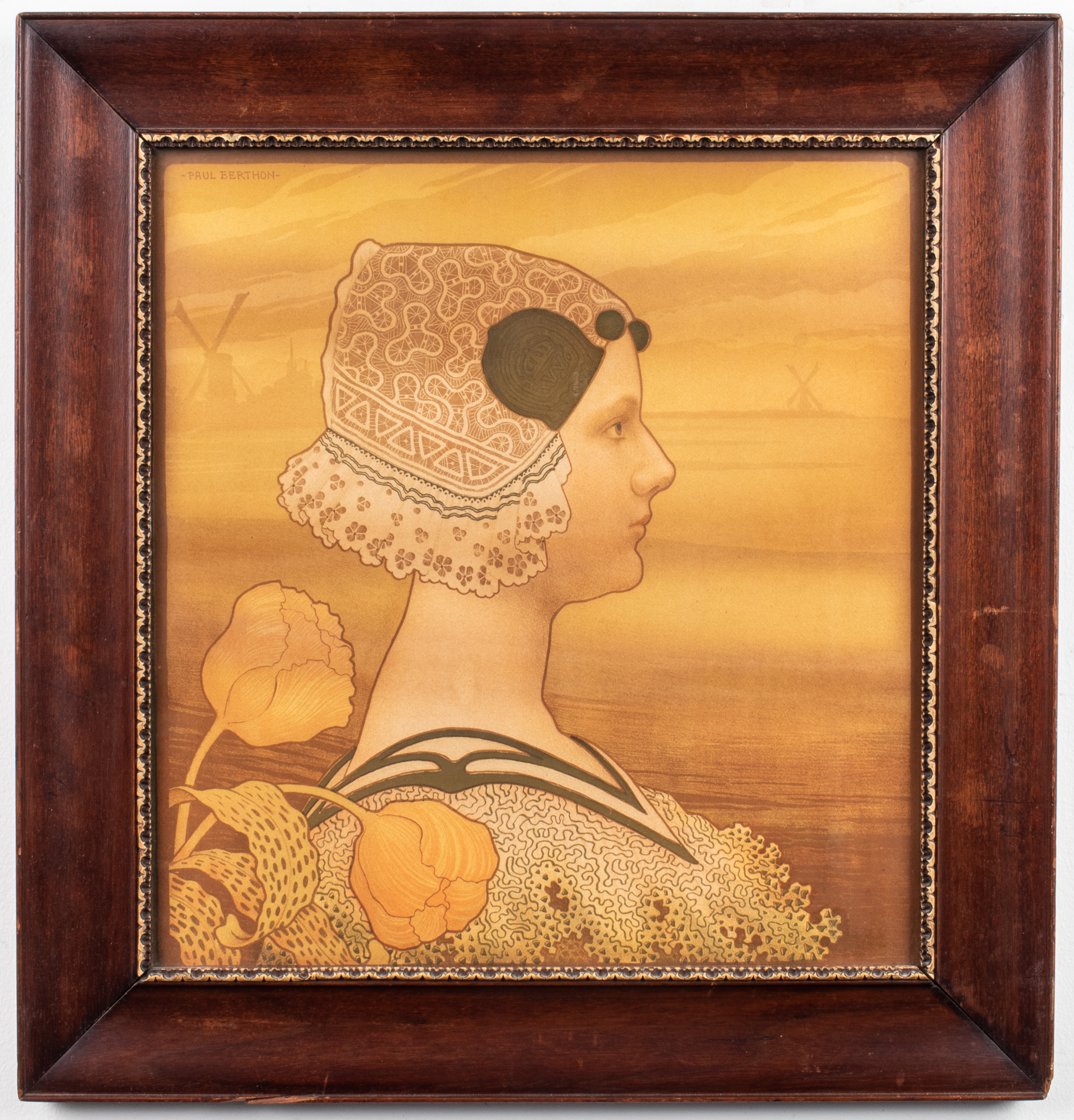 PAUL BERTHON "QUEEN WILHELMINA"
