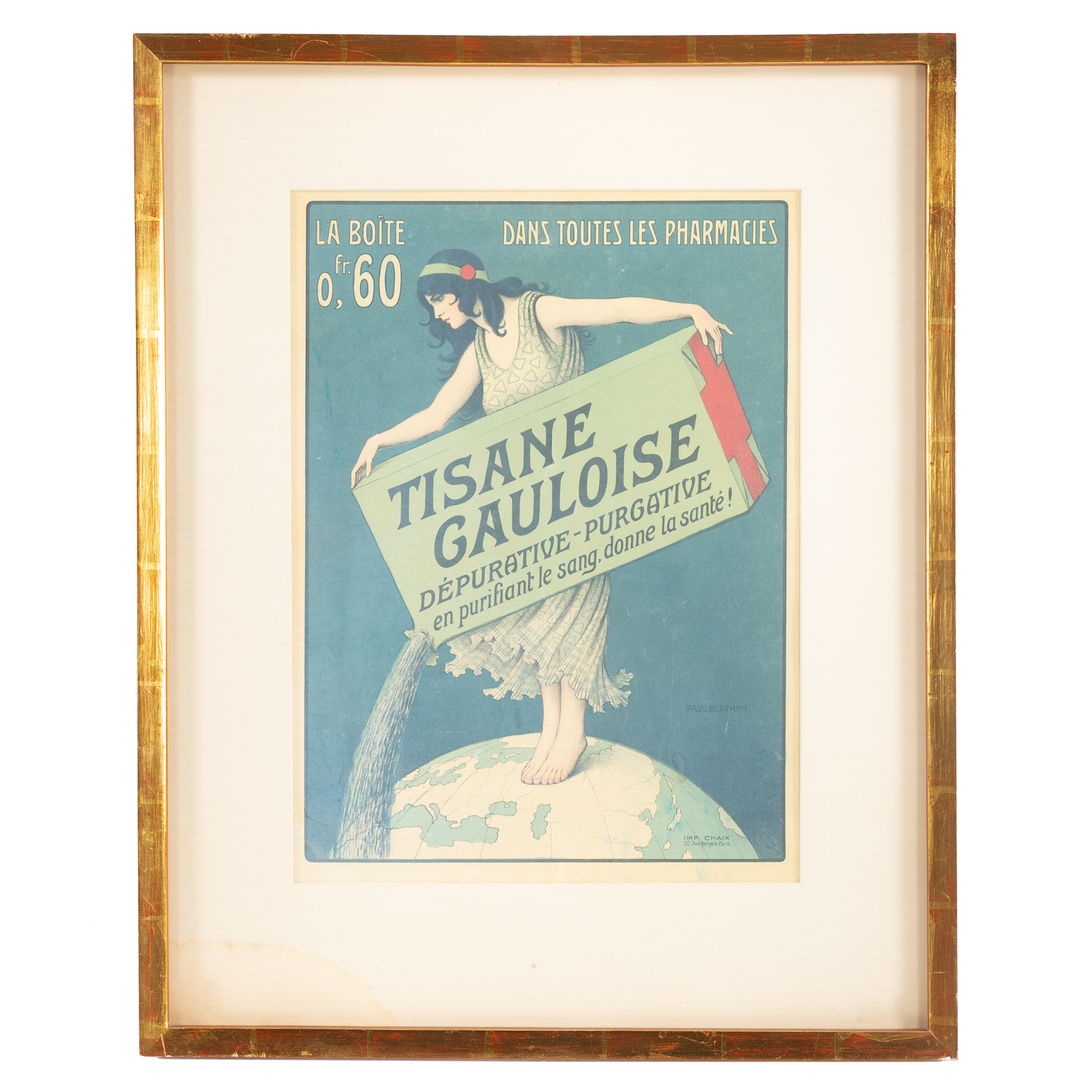 PAUL BERTHON. "TISANE GAULOISE,"