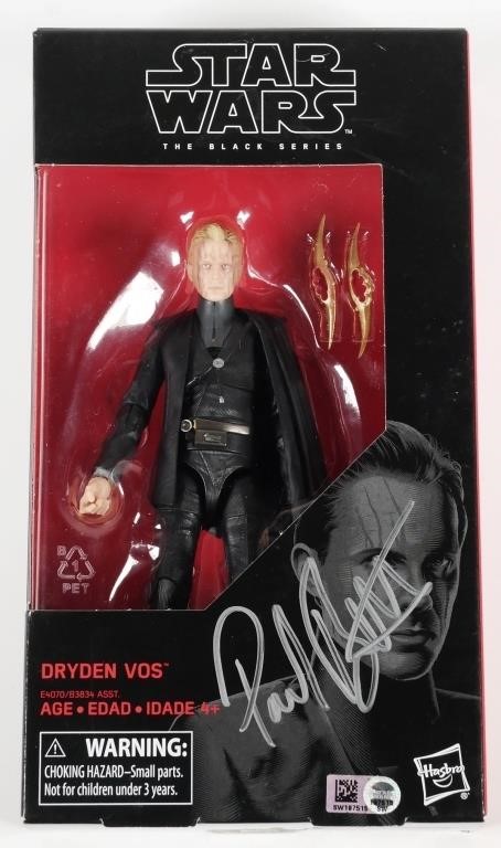 PAUL BETTANY SIGNED DRYDEN VOS