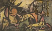 PAUL BRACH ETCHING WITH AQUATI