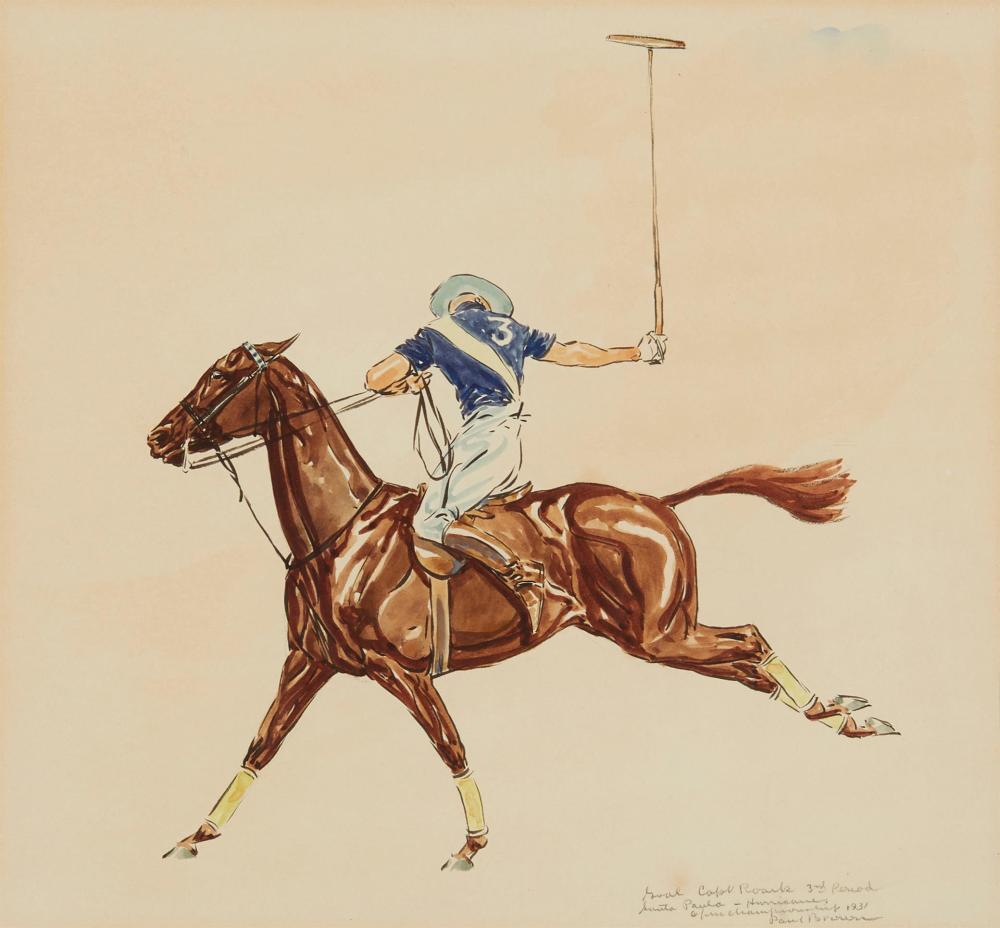 PAUL BROWN, (1983-1958), POLO