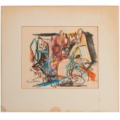 PAUL BURLIN, OIL AND MIXED MED
