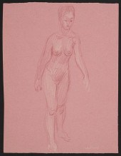 PAUL CADMUS FEMALE NUDE & DAVI