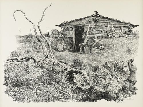 PAUL CALLE (AMERICAN 1928-2010) A