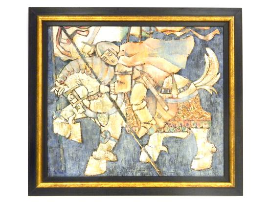 Paul Calvo (Connecticut  1936-2012)