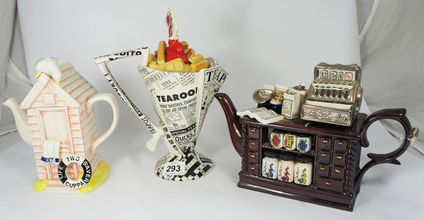 Paul Cardew Character Tea Pots Page