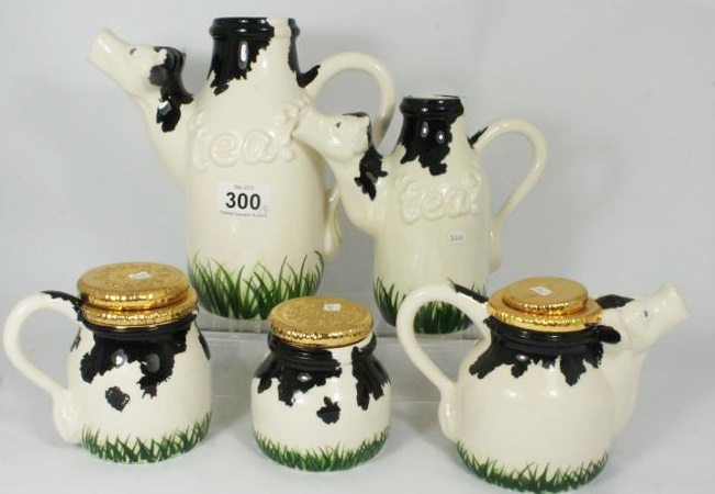 Paul Cardew Character Tea Pots