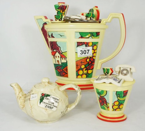 Paul Cardew Character Tea Pots