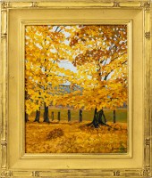 PAUL CARTER GOODNOW "FALL LAND
