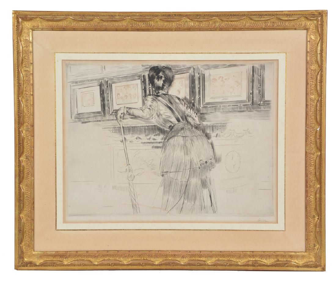 PAUL CESAR HELLEU, DRYPOINT