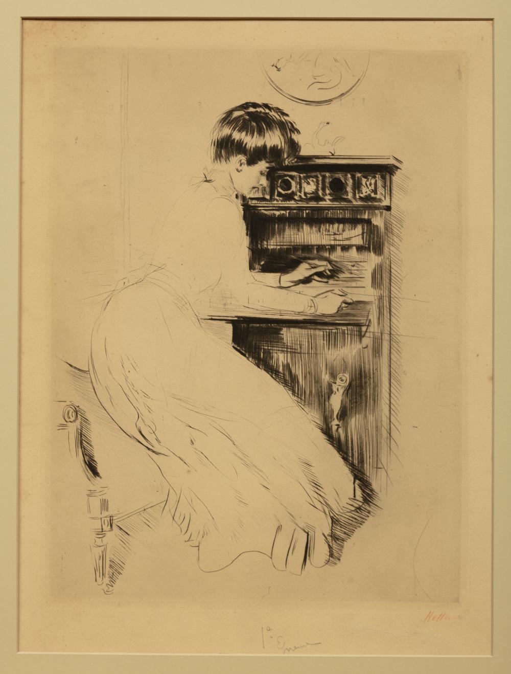 PAUL CESAR HELLEU (FRENCH,