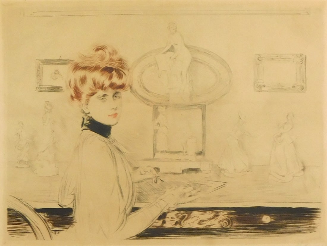 PAUL CéSAR HELLEU (NEW YORK /