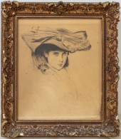 PAUL CESAR HELLEU PORTRAIT OF