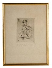 PAUL CEZANNE (1839 - 1906): "P