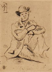 PAUL CEZANNE, ETCHING, GUILLIA