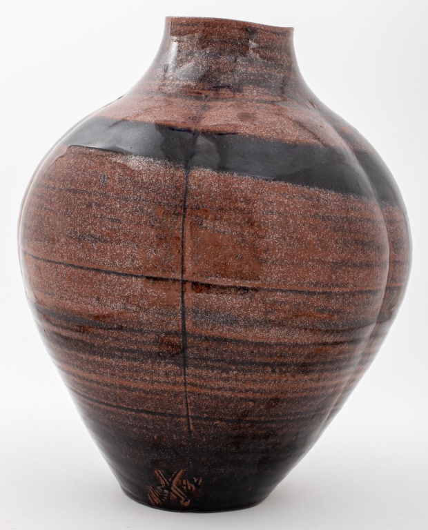 PAUL CHALEFF LARGE GLAZED CERAMIC