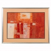 PAUL CHELKO, ABSTRACT OIL ON P