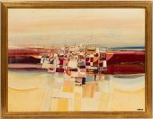 PAUL CHELKO, ABSTRACT, OIL ON