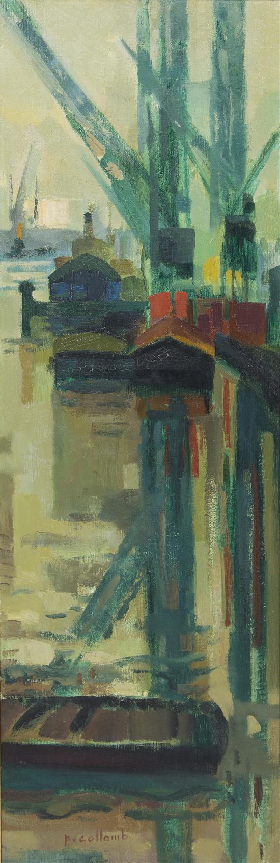 Paul Collomb (French b. 1921) Les